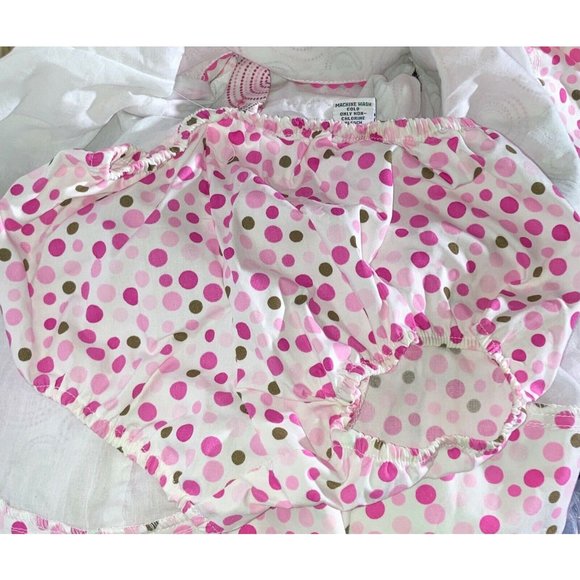 Maggie & Zoe Geometric Pattern Sleeveless Ruffled Dress Size 24 Months - Picture 5 of 6